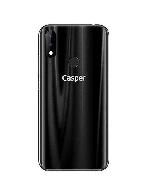 Casper Via S 64 GB Hafıza 3 GB Ram 6.22 inç 13 MP Android Cep Telefonu Siyah