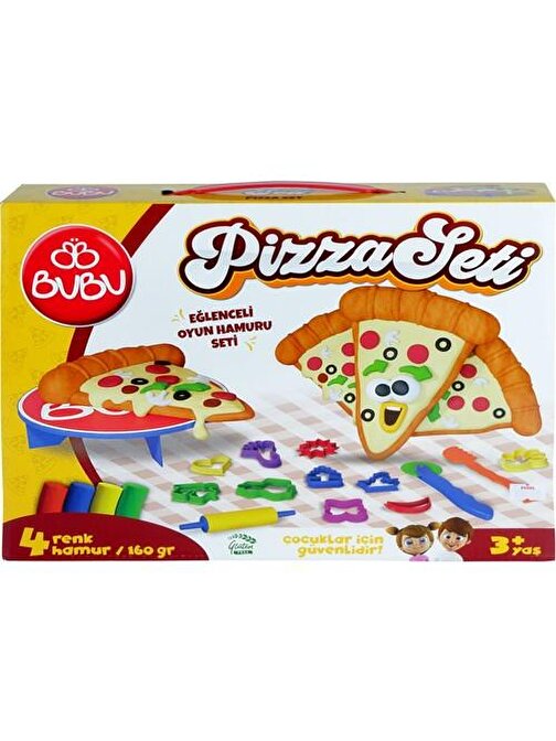 Bu-Bu BUBU-OH0011 Oyun Hamuru Seti Pizza L