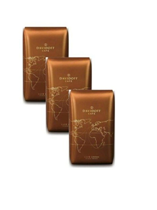 Davidoff Caffe Creme Çekirdek Kahve 500 Gr X 3 Adet