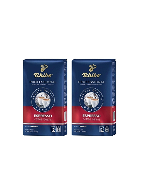 Tchibo  Professional Espresso Çekirdek Kahve 2 Adet 1Kg