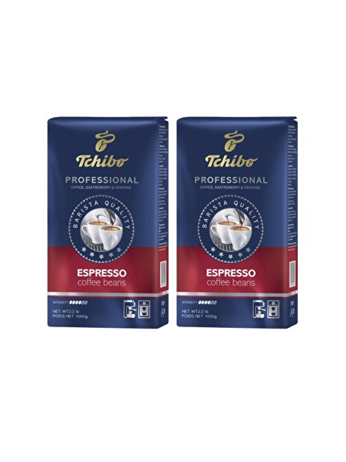 Tchibo  Profesional Espresso Çekirdek Kahve 1 Kg (2 Adet)