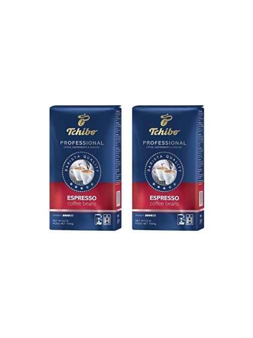 Tchibo  Profesional Espresso Çekirdek Kahve 2X1 Kg