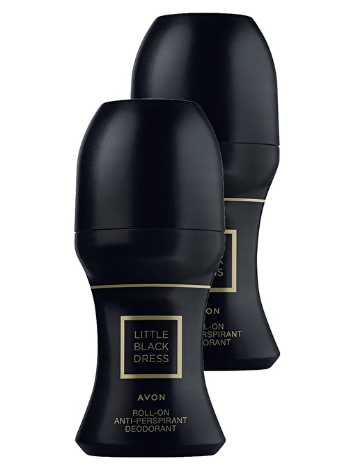 Avon Little Black Dress Kadın Rollon 50 Ml. İkili Set