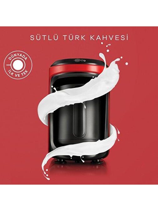 Karaca Hatır Hüps Türk Kahve Makinesi Kırmızı