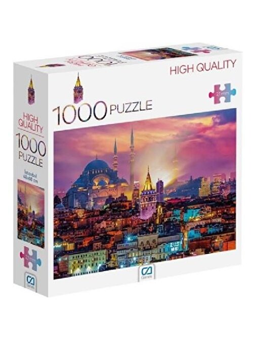 Ca Games İstanbul 1000 Parça Puzzle 7042