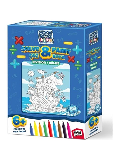 Art Kids Çöz Boya Bölme 5849