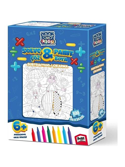 Art Kids Çöz Boya / Çıkarma 5847