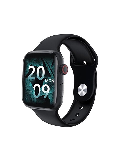 Winex Jd77 2023 Android - iOS Uyumlu Bluetooth Arama Özellikli Akıllı Saat Siyah