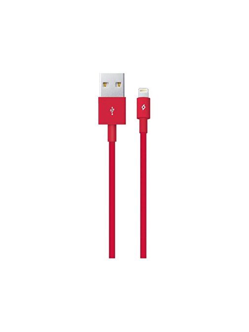 TTEC Apple 2DK7508K Lightning Hızlı Şarj Kablosu 1 m Kırmızı