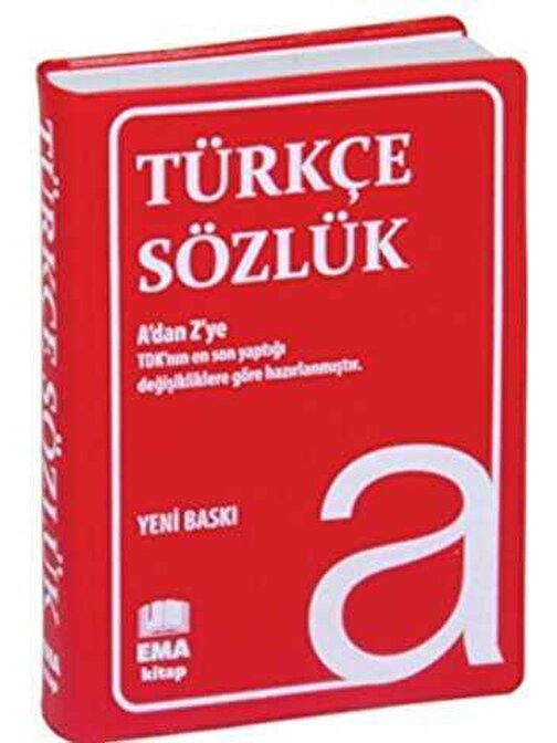 Ema Kitap - Türkçe Sözlük A Dan Z Ye TDK Uyumlu Plastik Kapak KTP