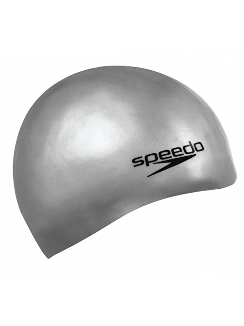 Speedo Silc Moud Cap Au Bone 8-709849086 Gri