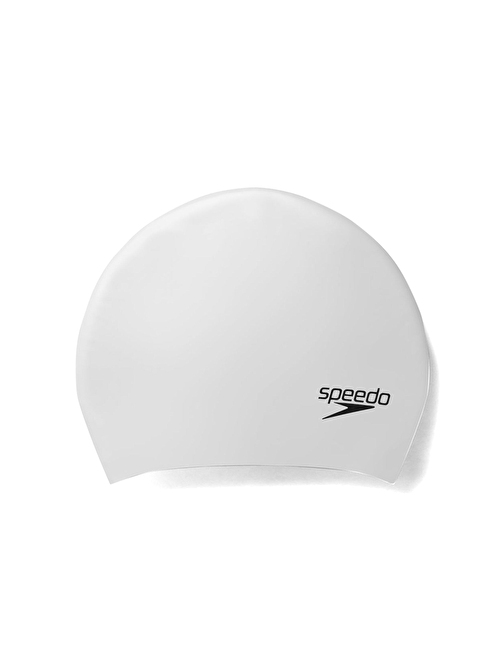 Speedo Long Hair Cap Uzun Saç Bonesi 8-0616814561 Beyaz