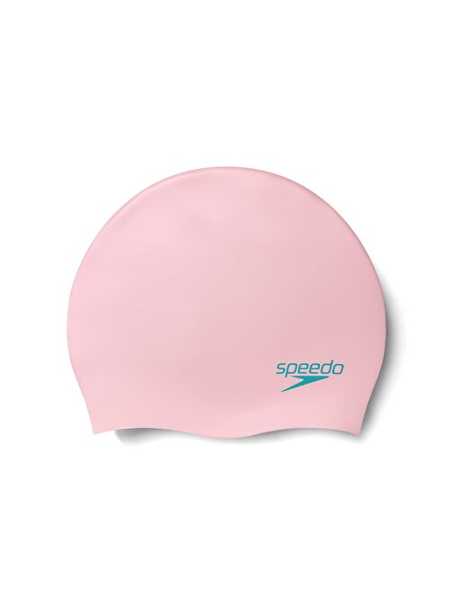 Speedo Plain Moud Silc Cap Çocuk Silikon Yüzücü Bonesi 8-7099014571 Pembe