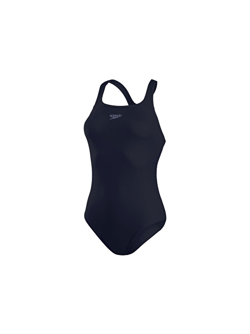 Speedo Eco End Ess Mdlt Af Navy Kadın Yüzücü Mayosu 8-13471D740 Siyah Siyah 36