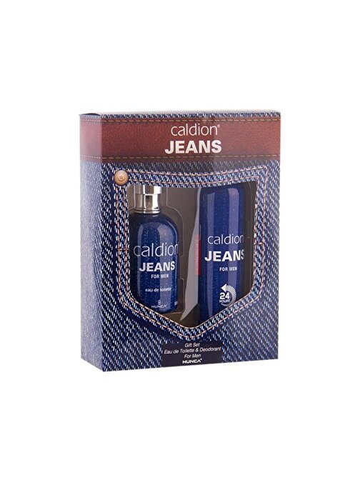 Caldion Jeans EDT Aromatik Erkek Parfüm 100 ml + 150 ml