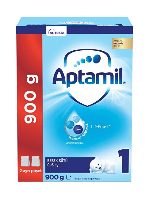 Aptamil 1 0-6 Ay 900 gr Bebek Devam Sütü