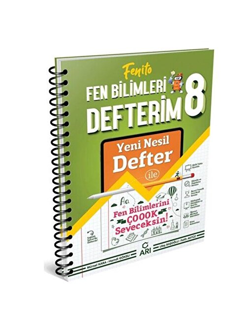 Arı Yayınları 8. Sınıf Akıllı Fen Bilimleri Defteri