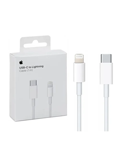 Apple USB-C to Lightning Şarj Kablosu (1m) MXOK2ZM/A (Apple TR Garantili)