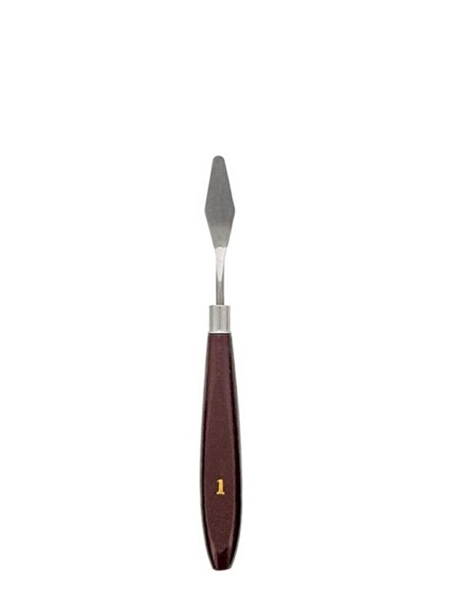 Resim Spatula, Metal Spatula  (Painting Knife) -  No: 1