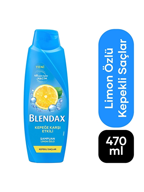 Blendax 470 ml Şampuan Limon Özlü Kepeğe Karşı Etkili