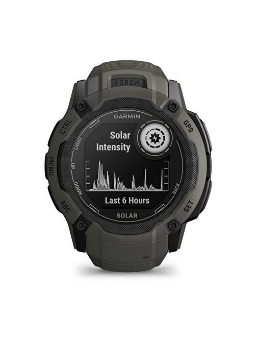Garmin Instinct 2X Solar Android - iOS Uyumlu Multisport Akıllı Saat Yeşil
