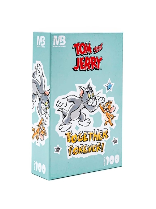 Mabbels Tom & Jerry Together Forever 100 Parça Puzzle 389033