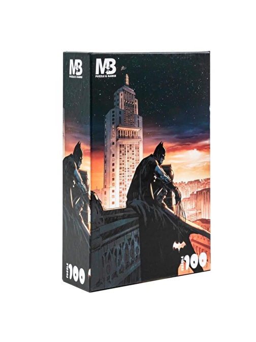 Mabbels Batman Gotham City 100 Parça Puzzle 389309