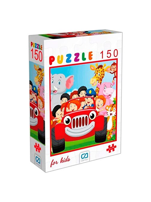 Ca Games Hayvanlar 150 Parça Puzzle Ca Games 6103