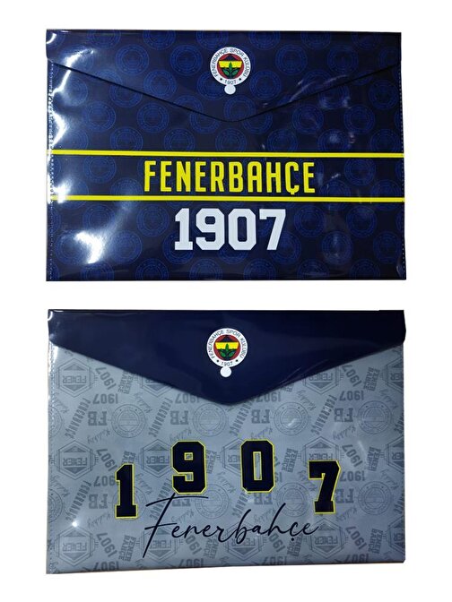 Play - Doh Fenerbahçe Lisanslı A4 Çıtçıtlı Zarf Dosya Çok Renkli 2 Adet
