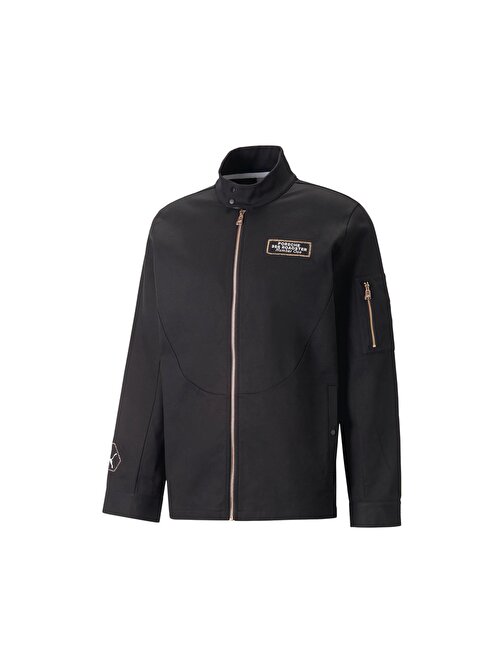 Puma Porsche Legacy Statement Jacket Erkek Günlük Ceket 53822301 Siyah