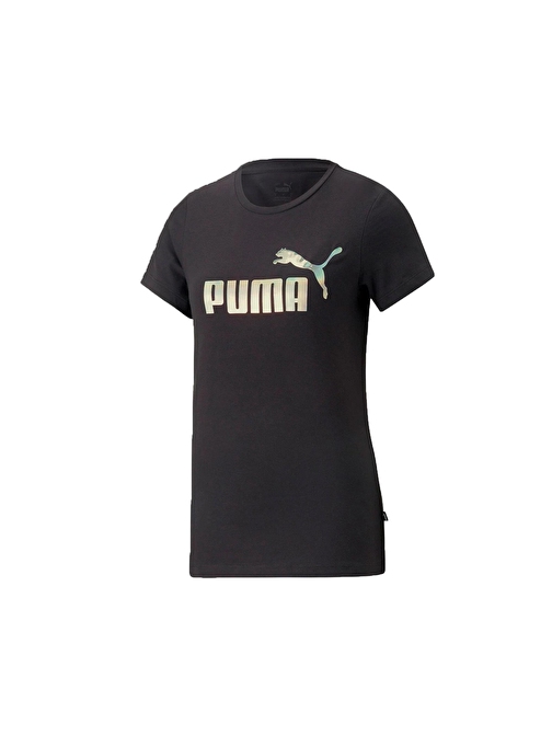 Puma Ess Nova Shine Tee Kadın Günlük Tişört 67444801 Siyah S