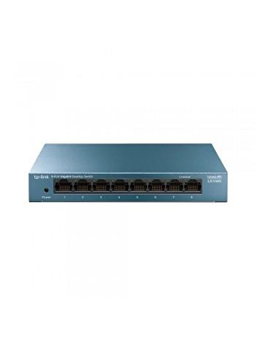 Tp-Link Ls108G 5 Port Gıgabit Metal Kasa Kablolu Switch