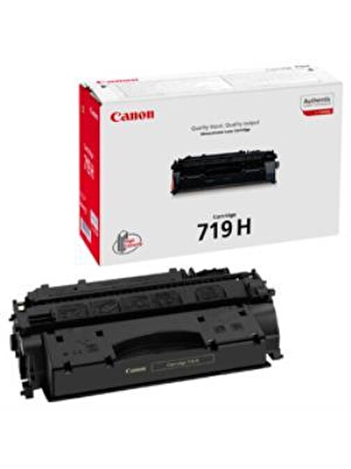 Canon CRG-719H LBP251-2526670 MF411-416-419 Uyumlu Yüksek Kapasiteli Doldurmalı Orjinal Siyah Toner 6.400 Sayfa