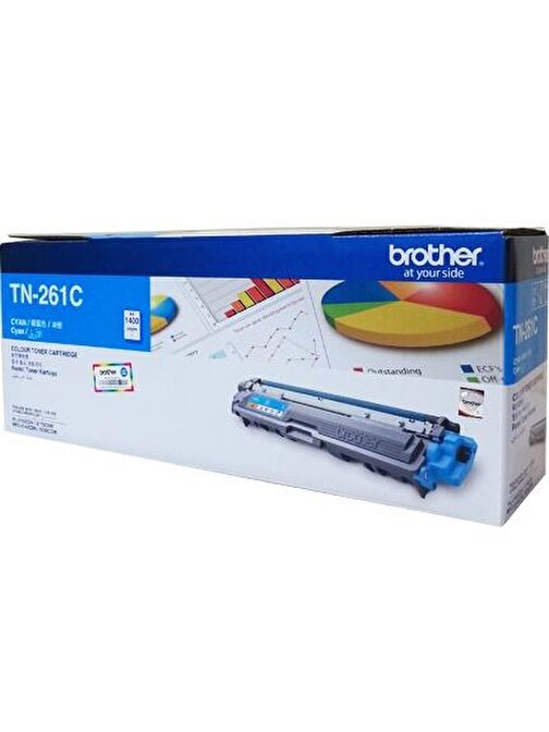 Brother Tn-261C Hl-3150-3170 Mfc-9140-9330 Cyan Mavi Toner 1.400 Sayfa