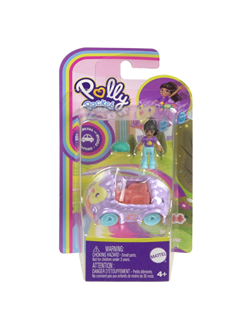 Polly Pocket'In Muhteşem Araçları Oyun Setleri Hkv55-Hkv58