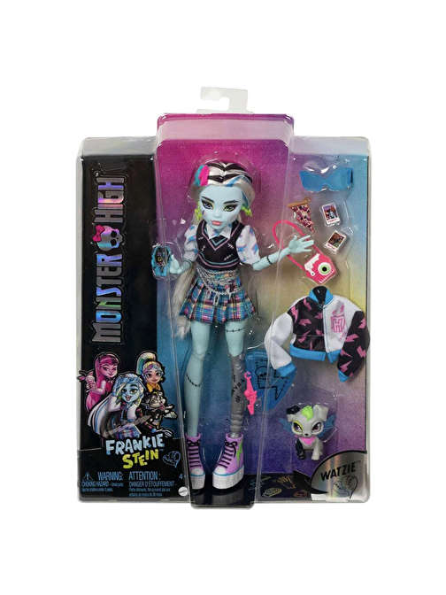 Mattel HPD53-HHK53 Frankie Stein Monster High Ana Karakter Bebekler