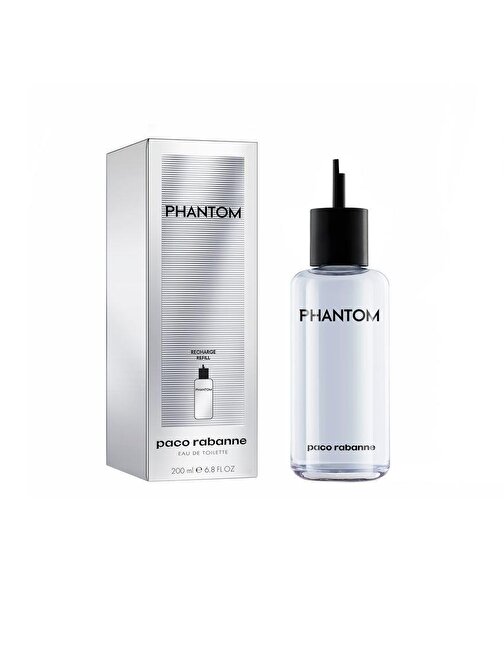 Paco Rabanne Phantom Refill Bottle EDT Aromatik-Baharatlı Erkek Parfüm 200 ml