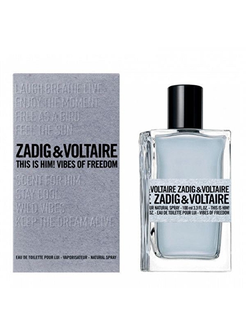 Zadig&Voltaire This İs Him Vibes Of Freedom EDT Aromatik Erkek Parfüm 50 ml