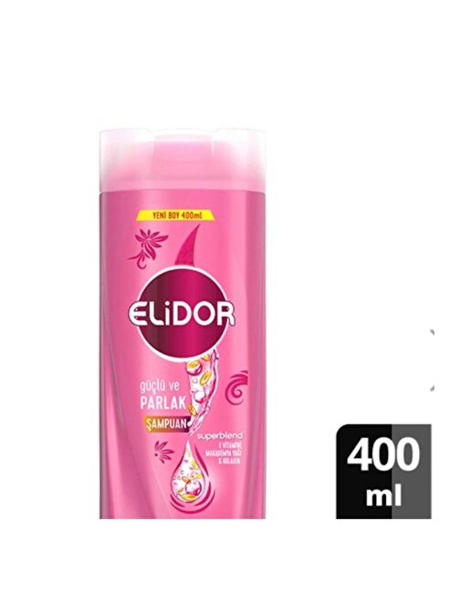 Elidor Şampuan Güçlü Ve Parlak 400ml