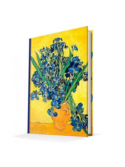 Van Gogh Les Iris A5 Çizgili Sert Kapak Defter