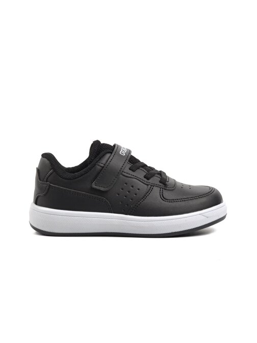 Pepino 964-1-P Siyah-Beyaz Cırtlı Çocuk Sneaker