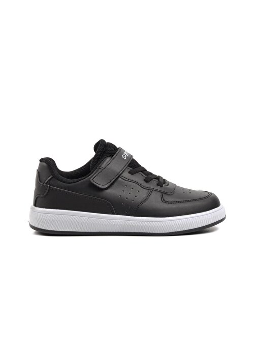 Pepino 964-1-F Siyah-Beyaz Cırtlı Çocuk Sneaker