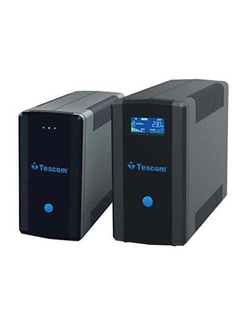 Tescom Leo+ Line Interactive 850VA Kuru Tip 1 Akülü UPS Kesintisiz Güç Kaynağı
