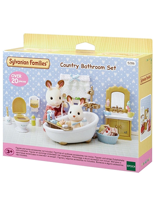 Adore Oyuncak 5286 Sylvanian Families, Banyo Seti, 20 parça ,+3 yaş, figürler ayrı satılır.