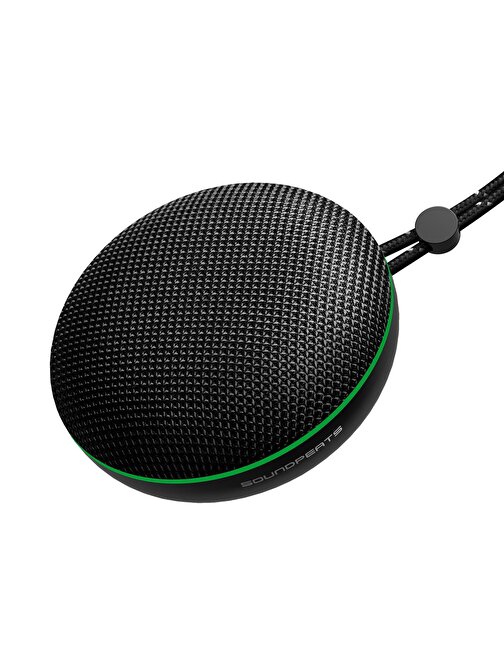 Soundpeats Mini IPX4 Suya - Tere Dayanıklı Rgb Ledli Kablosuz 5.0 Bluetooth Hoparlör Siyah