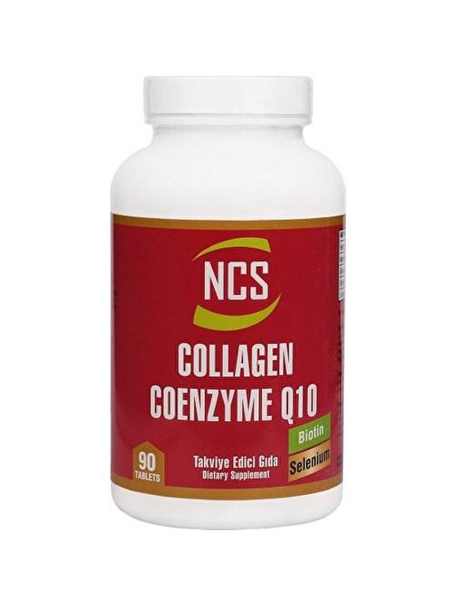 Ncs Hidrolize Collagen Coenzyme Q10 Biotin Zinc Selenium 90 Tablet