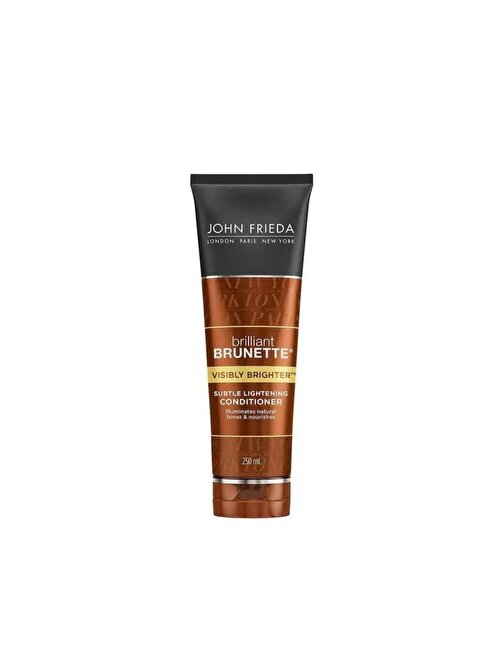 John Frieda Brilliant Brunnette Colour Vibrancy Renk Canlandırıcı Saç Bakım Kremi 250 ml