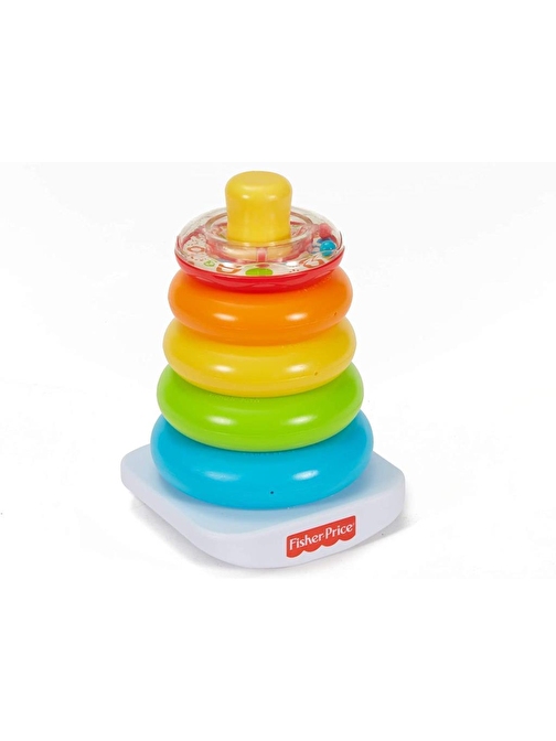 Fisher-Price Gkw59 Renkli Halkalar - Sıralama Ve Şekil Ayırma Oyuncakları 2 - 4 Yaş