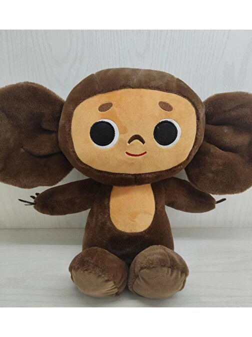 Sole Sevimli Cheburashka Peluş Oyuncak- Koca Gözlü Rus Anime Cheburashka Bebek - 30 Cm