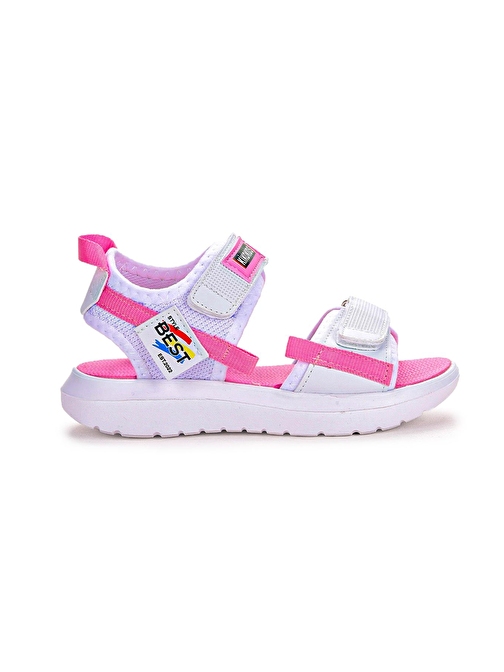 Kiko Kids Cırtlı Yürüyüş Kız/Erkek Çocuk Sandalet 200